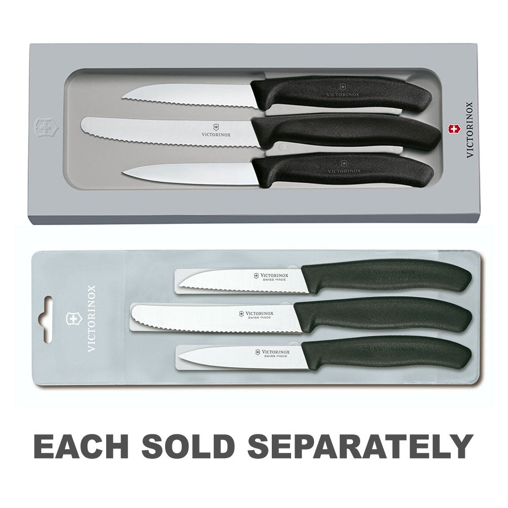 Victorinox Swiss Kitchen Paring Knife 3pcs