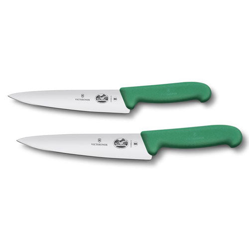 Victorinox Cooks Carving Knife Fibrox Handle (Green)