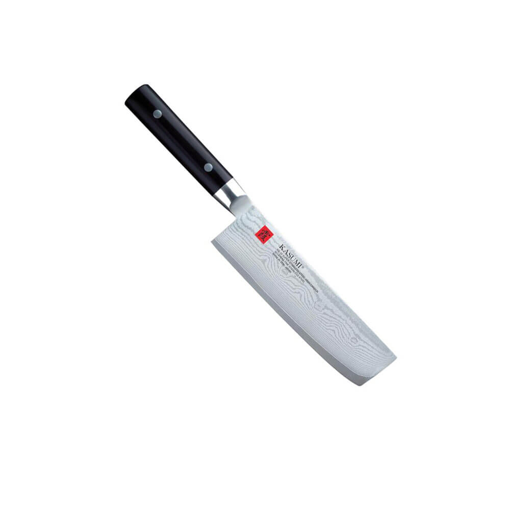 Kasumi Damascus Nakiri Vegetable Knife 17cm