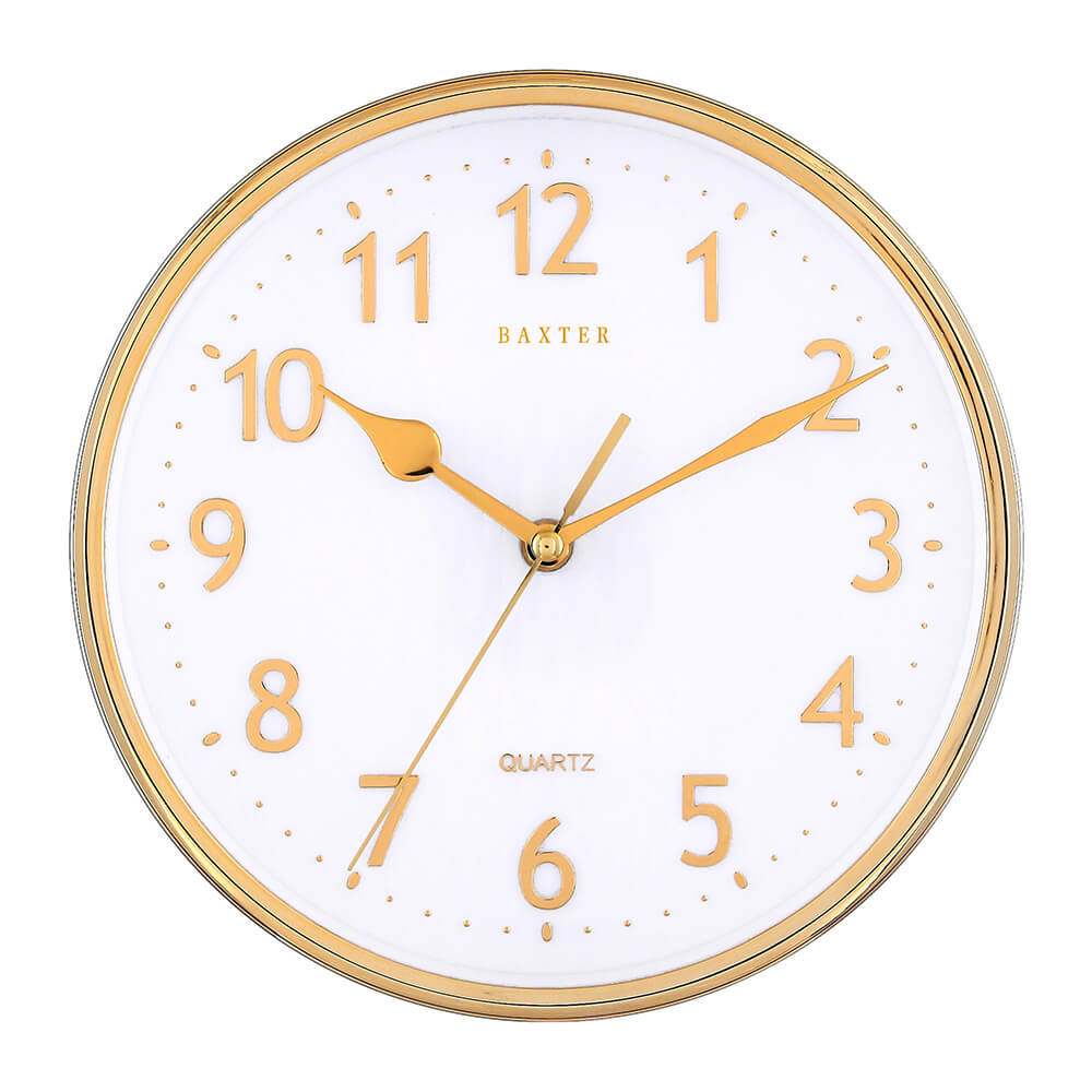Baxter Emory 3D Relógio de parede de folha 25cm