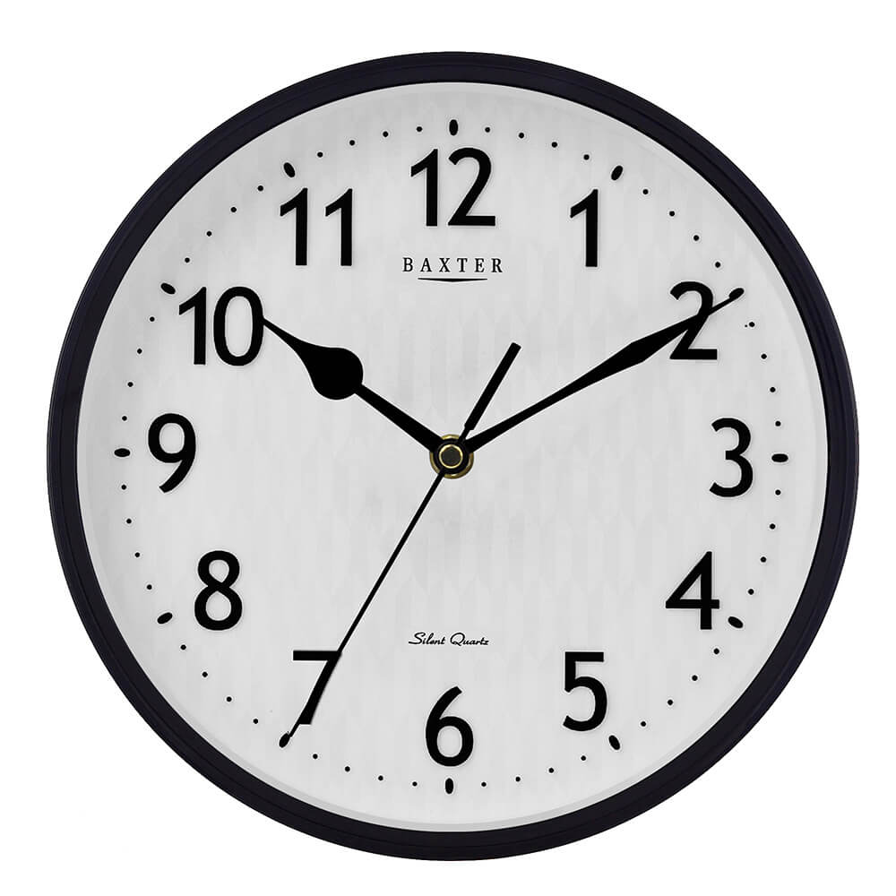 Baxter Emory 3D Foil Wall Clock 25cm