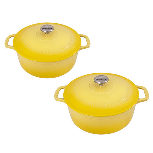 Chasseur Round French Oven (Lemon Yelow)