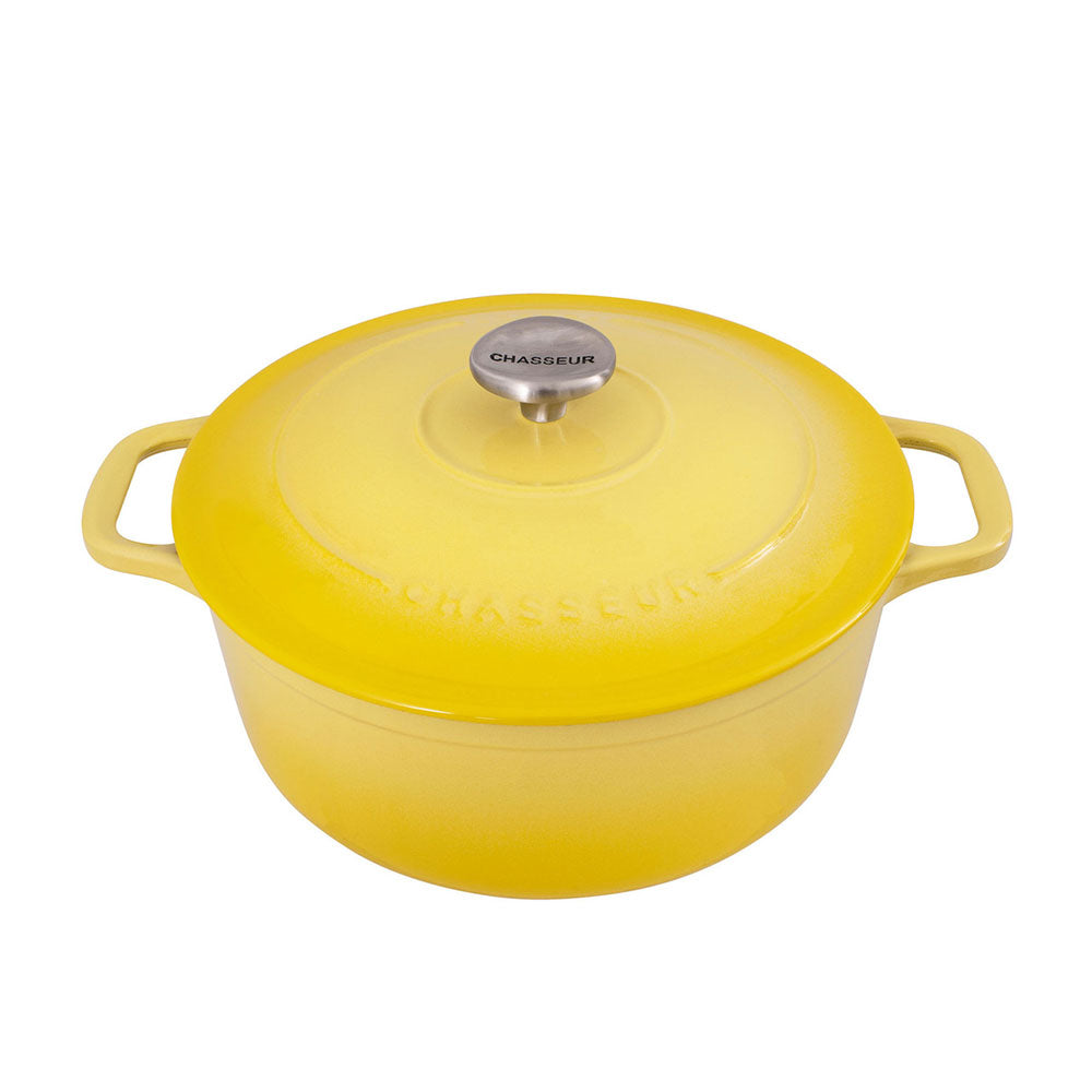 Chasseur Round French Oven (Lemon Yelow)