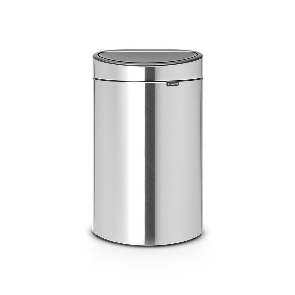 Brabantia Touch Bin Recycle Trash Can 10/23L (FPP M/Steel)