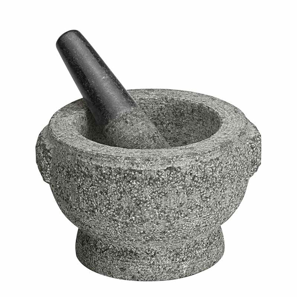 Avanti Rough Grey Mortar and Pestle 17cm