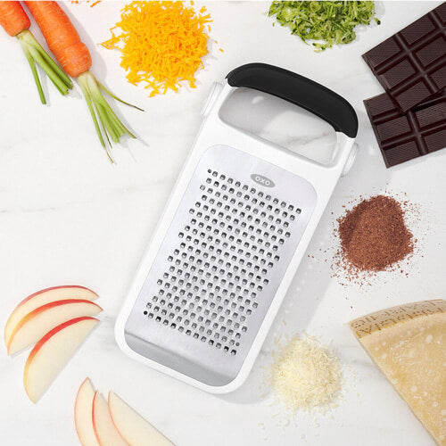 OXO Good Grips Etched Stainless Steel Two-fold Grater