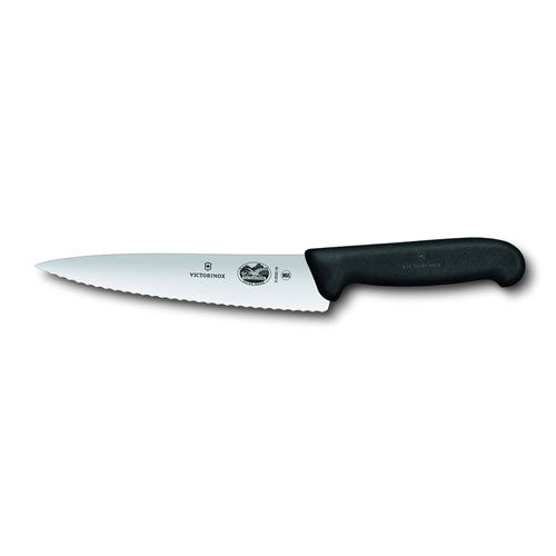 Victorinox Cooks Wavy Edge Carving Knife (Fibrox)
