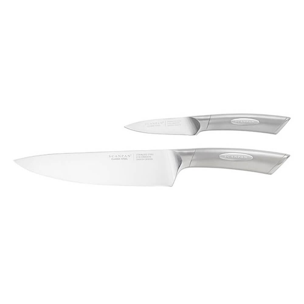 Scanpan Classic Edelstahl-Messerset (2 Stück)
