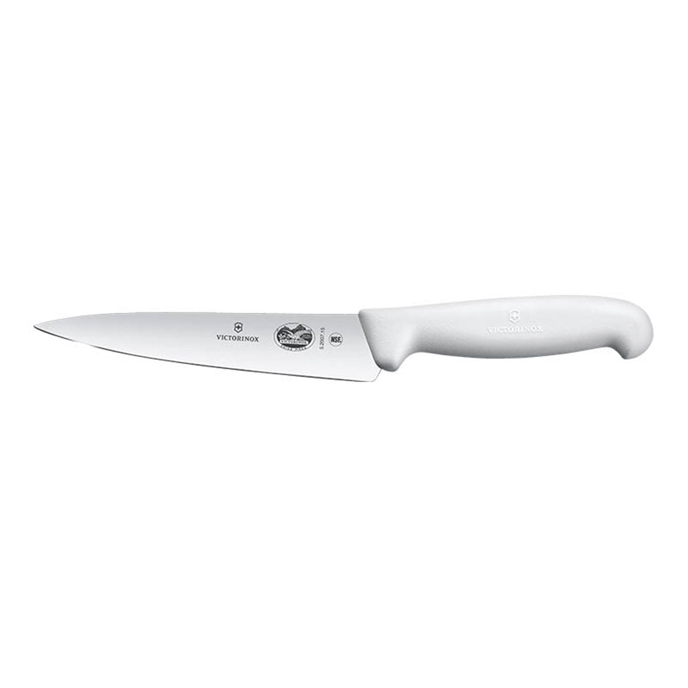 Victorinox Cooks Carving Knife Fibrox Handle (White)