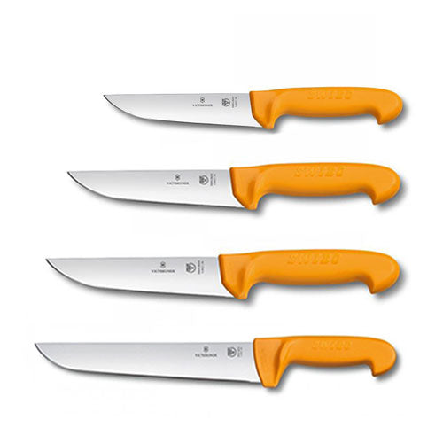 Swibo Straight Back Blade Butcher's Knife (Yellow)