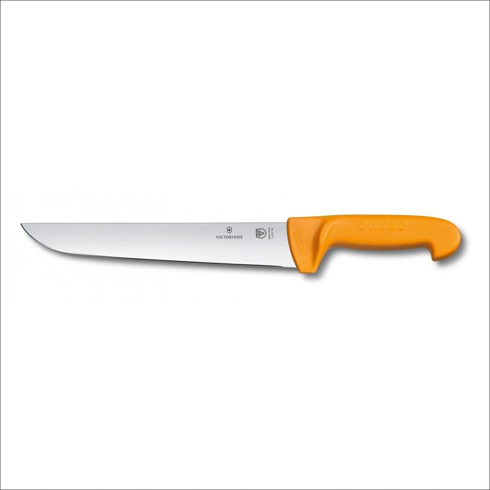 Swibo Straight Back Blade Butcher's Knife (Yellow)