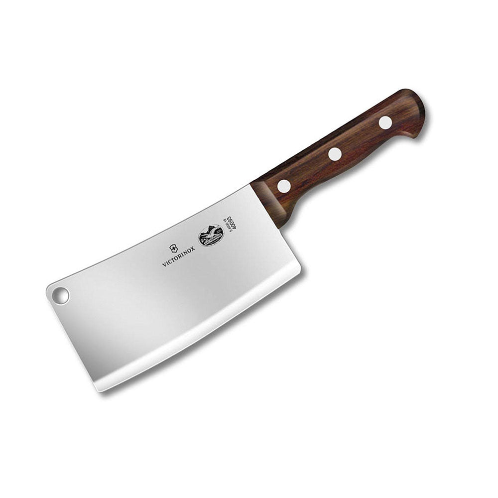 Heavy Duty Blade Kitchen Cleaver 18cm (Rosewood)