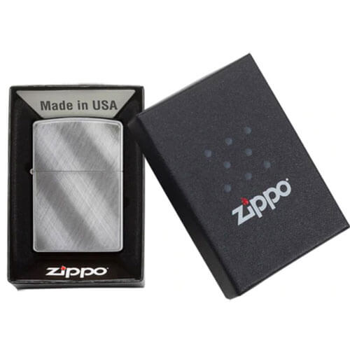 Zippo Diagonal Weave Lighter