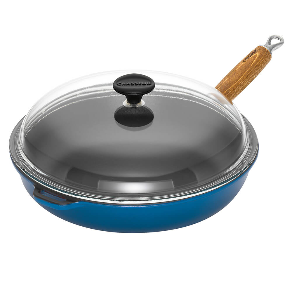 Chasseur Sauter Pan with Glass Lid 28cm