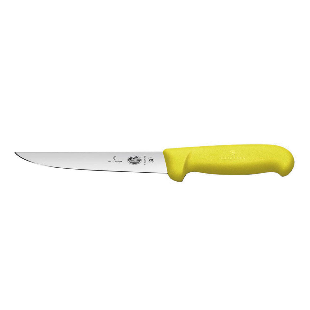 Fibrox Straight Wide Blade Boning Knife 15cm