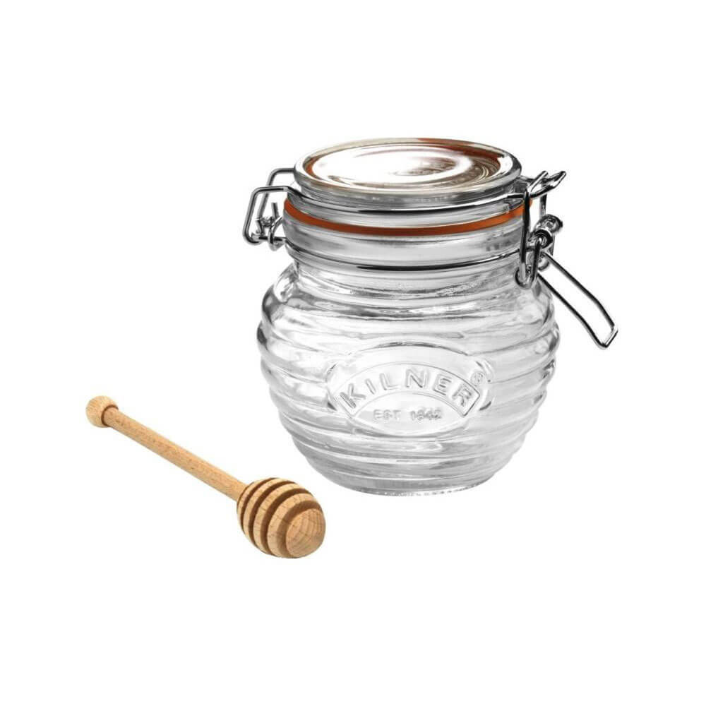 Kilner Honey Pot and Spoon 400mL