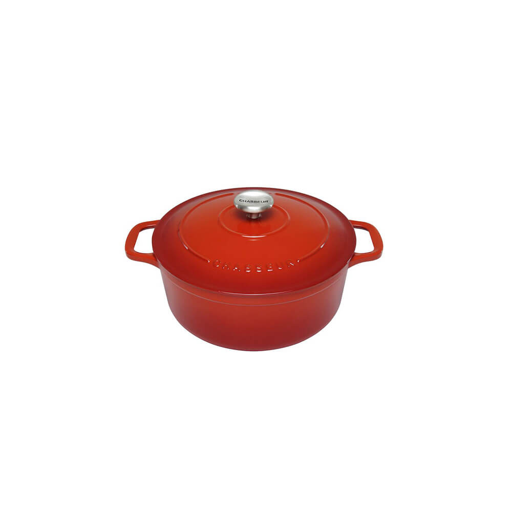 Chasseur Round French Oven (Inferno Red)
