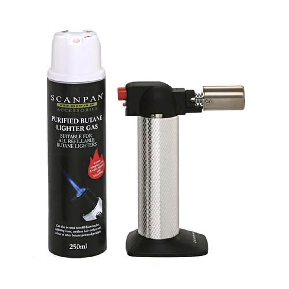 Scanpan Professional Chef's Torch with Butane Gas 250mL