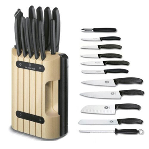 Victorinox Swiss Classic Cutlery Block w/ Nylon Handles 11pc