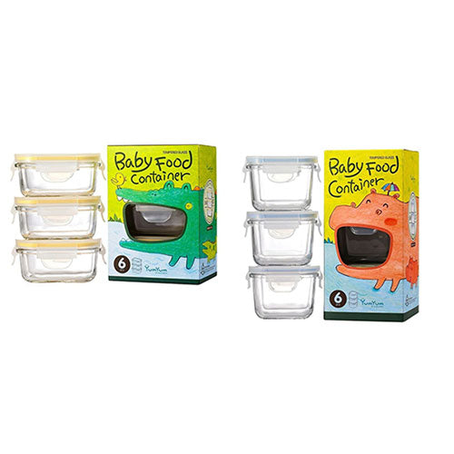 Glasslock Baby Food Container Set (3pcs)