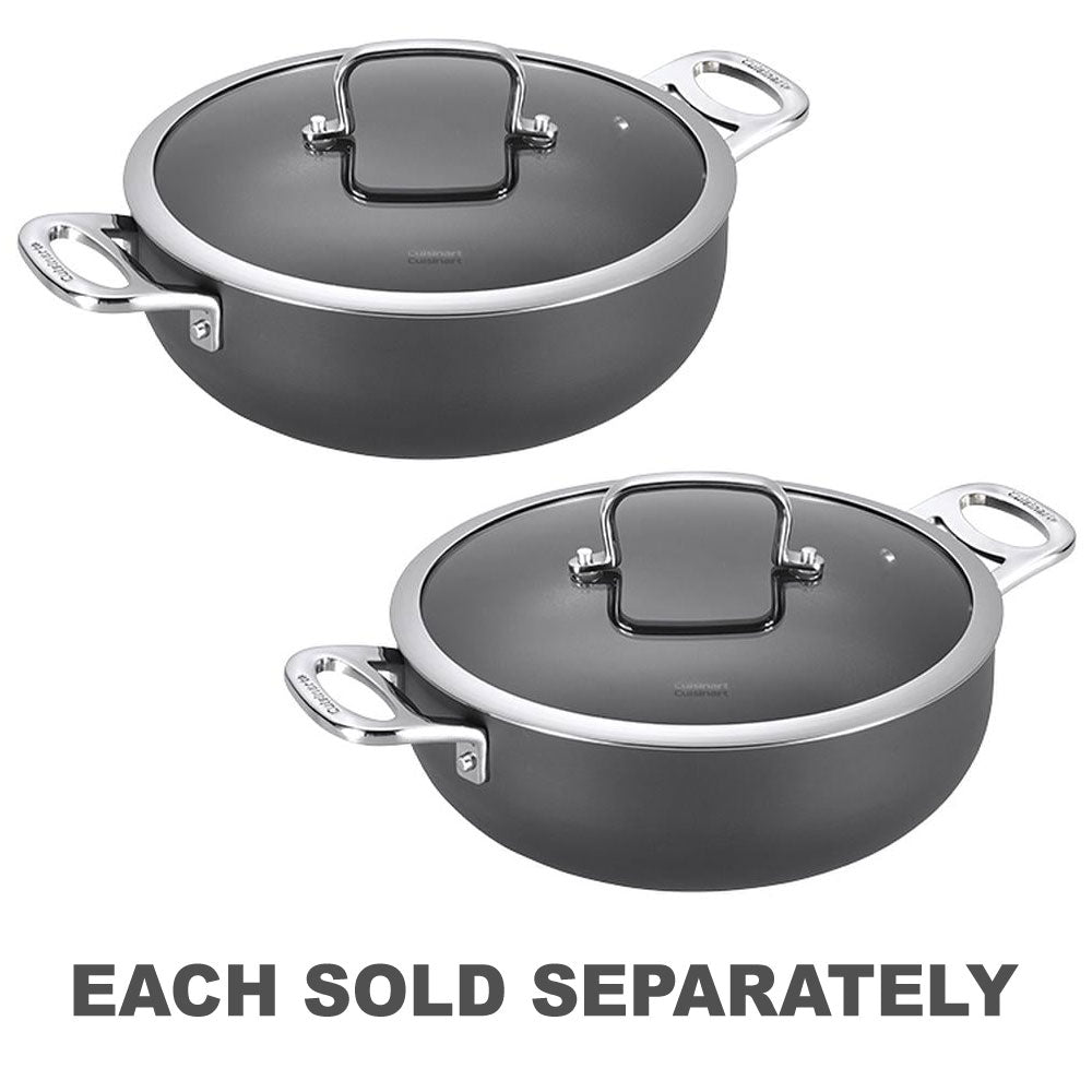 Cuisinart Stainless Steel Cast Handles Chef Pan