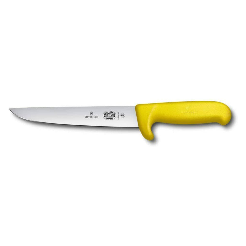 Victorinox Fibrox Safety Grip Sticking Knife 18cm (Yellow)
