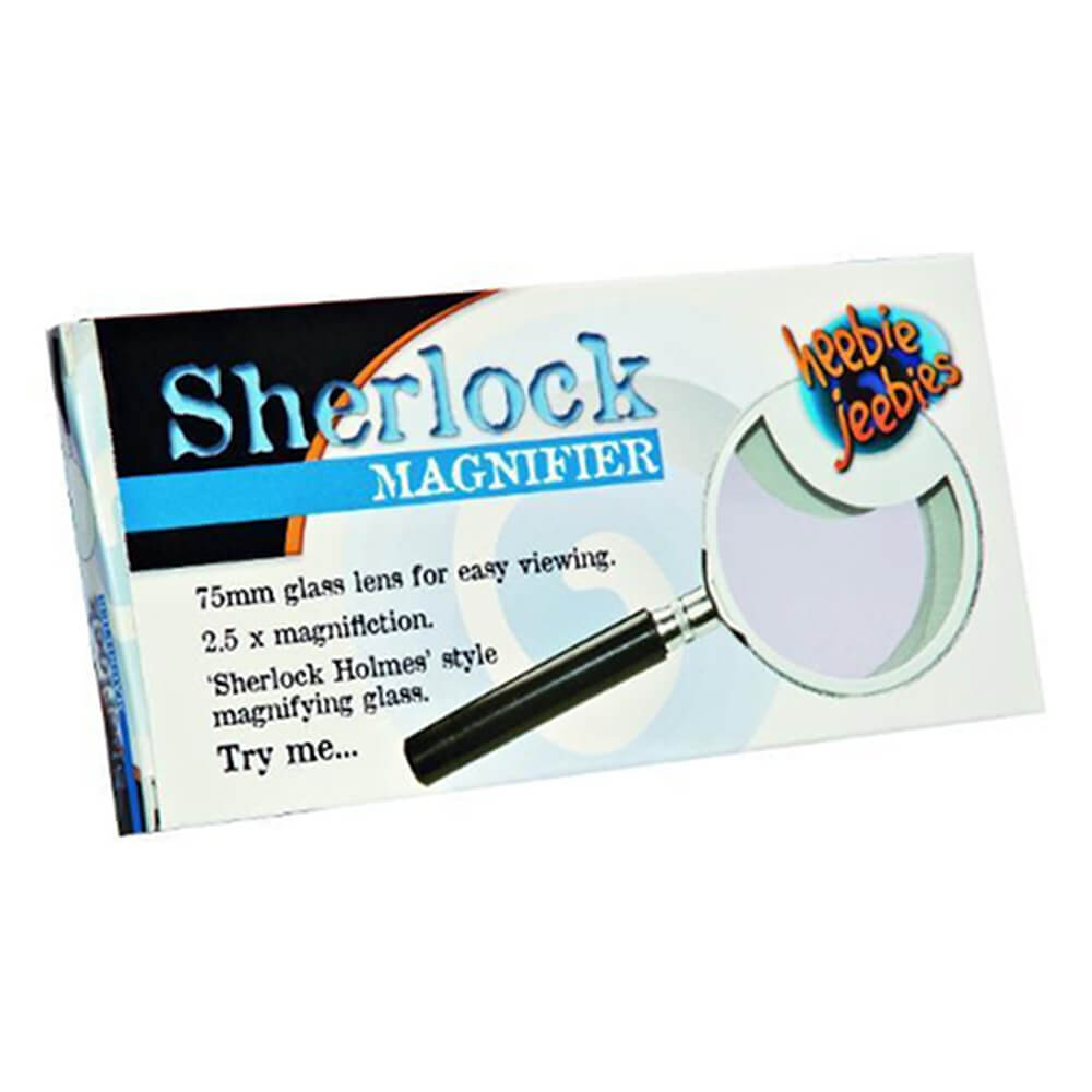 Sherlock forstørrelsesglas 75 mm