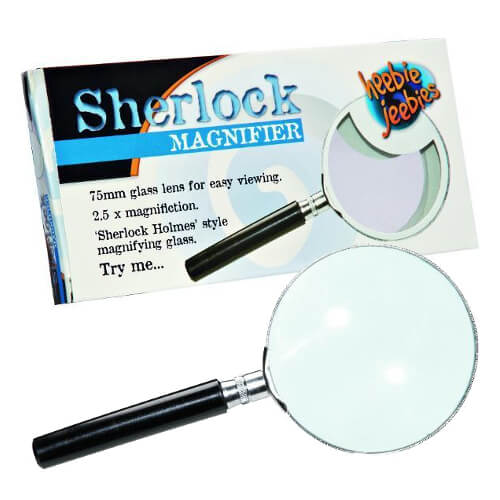 Sherlock-Lupe 75 mm