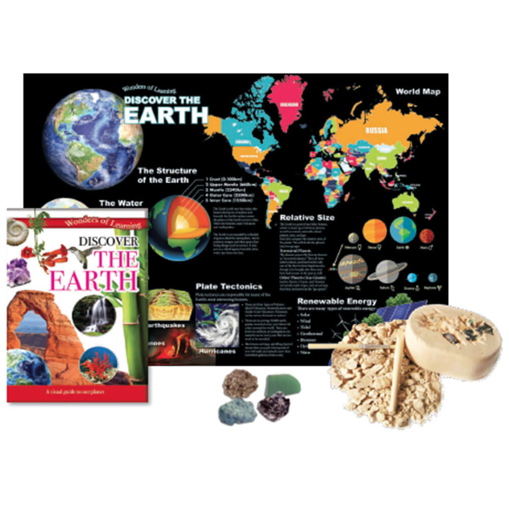 Wonders of Learning Discover Earth Tin Set