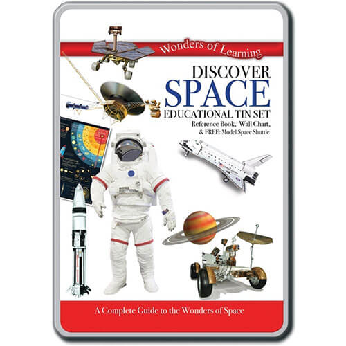 Wonders of Learning Discover Space Tin Set
