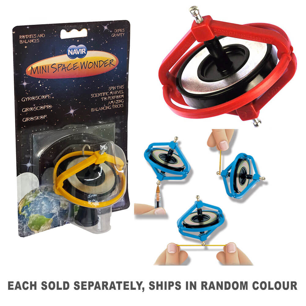 Navir Mini Space Wonder Gyroscope (1pc Random Color)