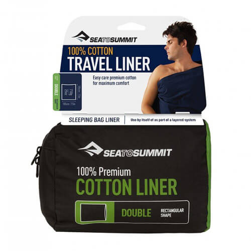 Cotton Liner Double Navy