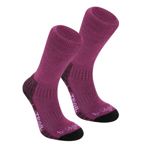Calcetines Hike Lightweight Performance para mujer color baya