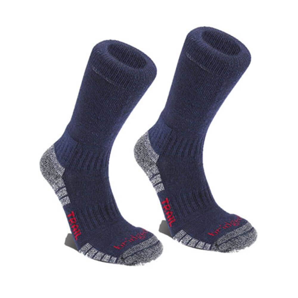 Hike Lightweight Performance Socke in Marineblau/Grau