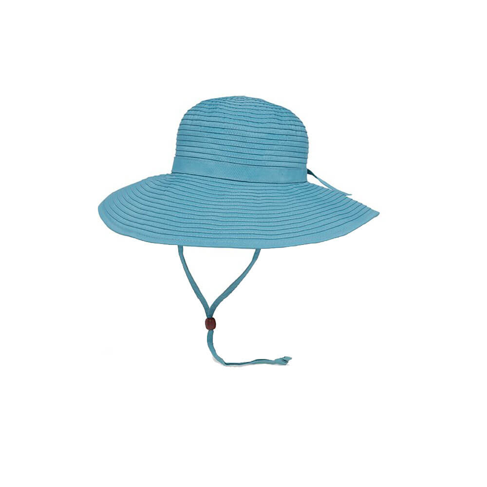 Blue Larkspur Beach Hat (Medium)