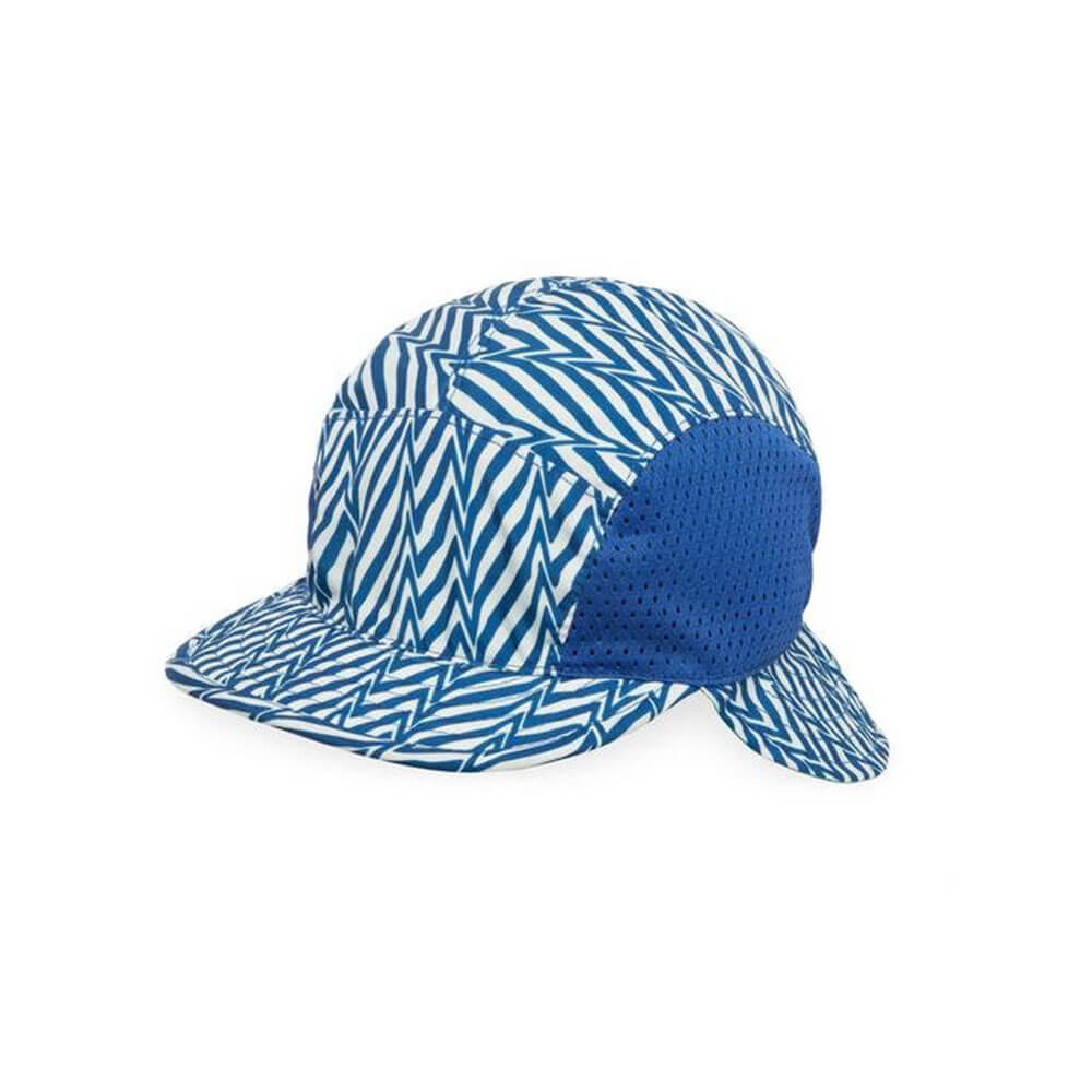 Infant Sunflip Cap (Blue Electric Stripe/Sea Spray)