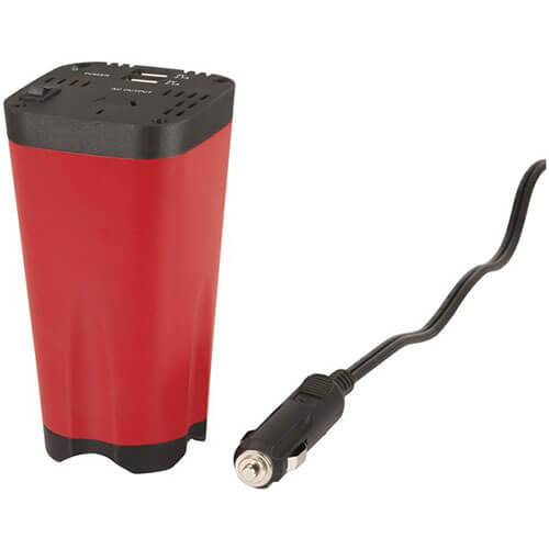 150-W-Getränkehalter-Wechselrichter mit Dual-USB-Aufladung
