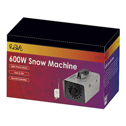 600W 240V Snow Machine w/ Remote