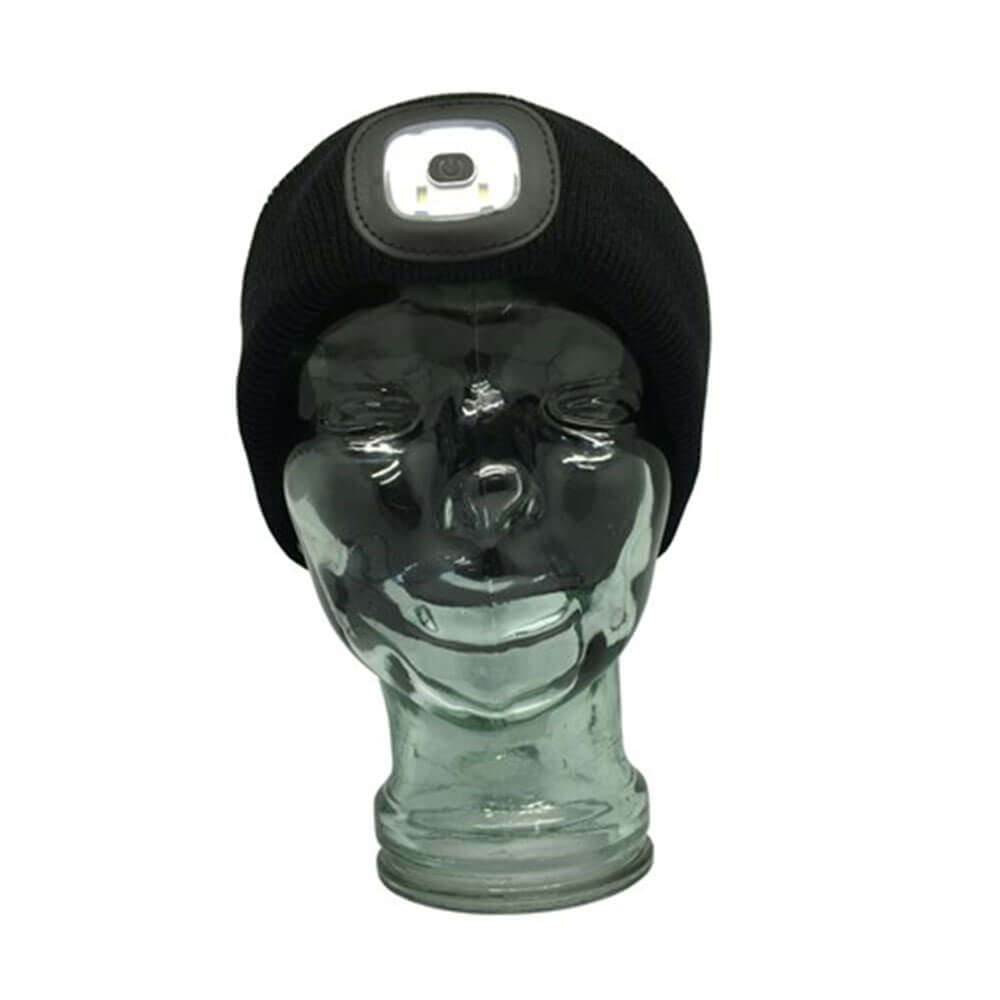  Mütze mit wiederaufladbarer LED-Stirnlampe