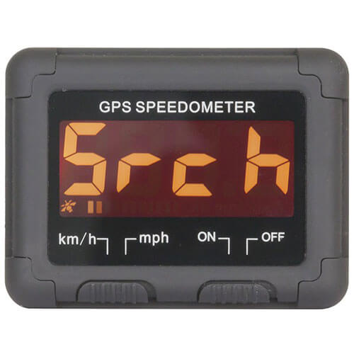 Genopladeligt LCD gps speedometer