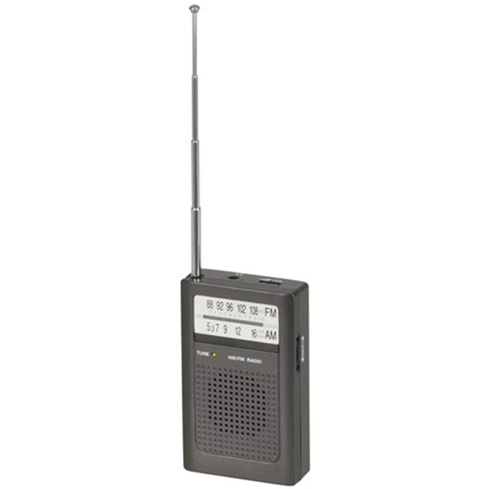 ポータブルAM/FMトランジスタラジオ