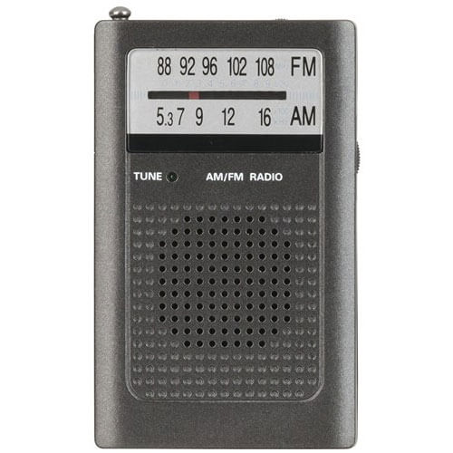 Radio portatile am/fm a transistor