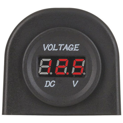 Panel/Surface Mount LED Voltmeter 5-30VDC