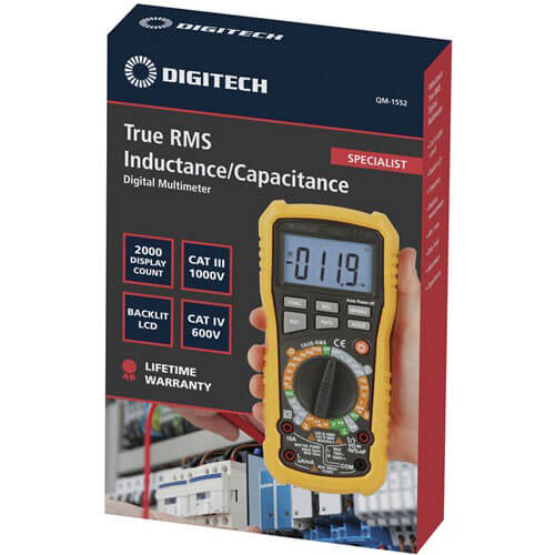 True RMS Inductance Capacitance Digital MultiMeter