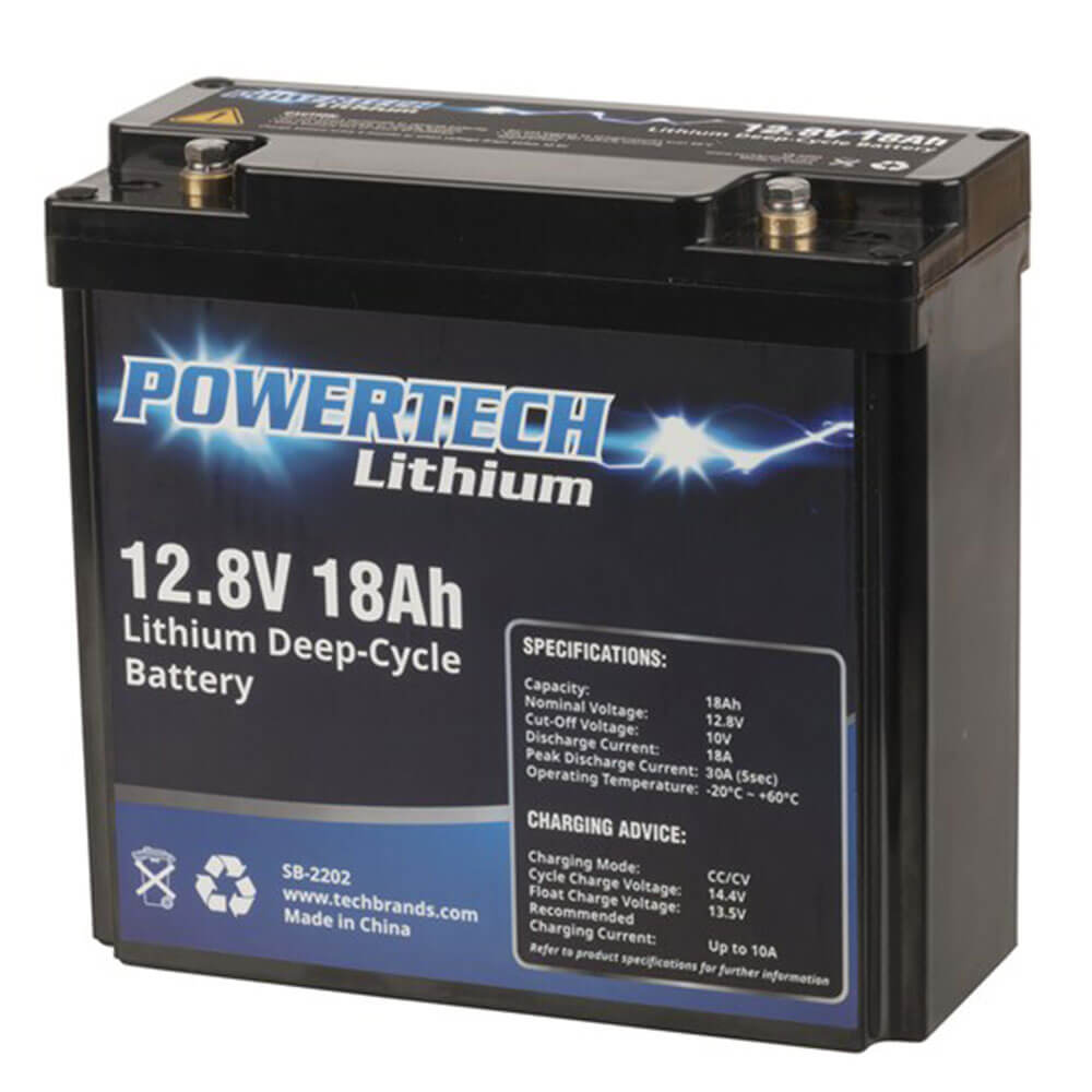  Powertech Deep Cycle Batterie (12,8 V LiFePO4)