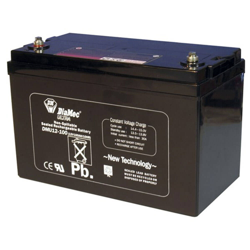 DiaMac Battery (SLA 12V 100AH)