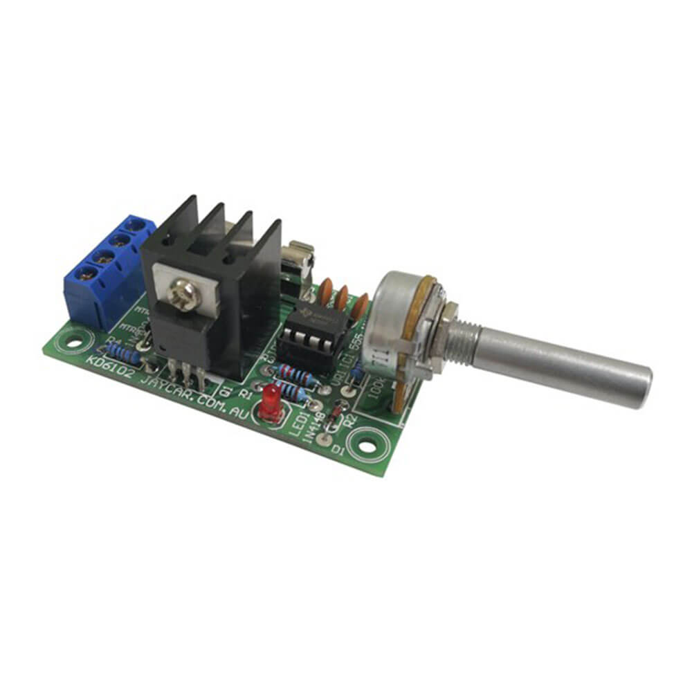 Motor Speed Controller Switch Kit (5A 12VDC PWM)