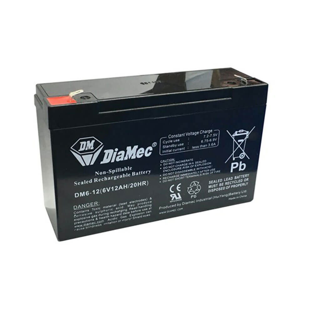Diamec SLA Battery (6V 12Ah)