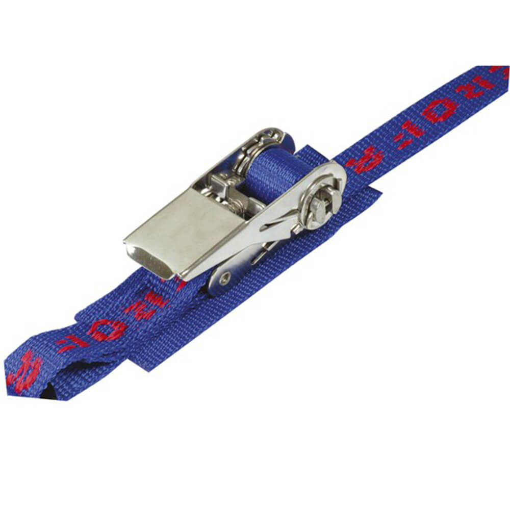 Gunwhale Heavy Duty Stainless Steel Ratchet Strap (25mm)