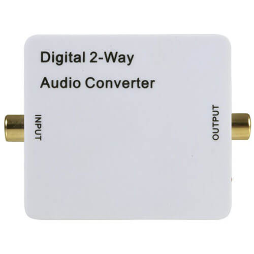 Convertisseur et répéteur audio numérique Digitech (CoAx/TOSLINK)